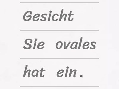 Расставьте слова в правильном порядке  (7 класс)