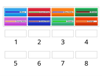 CompTIA A+ 1101 - 568B Standard Colors 