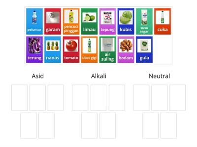 Asid dan alkali sains tahun 5