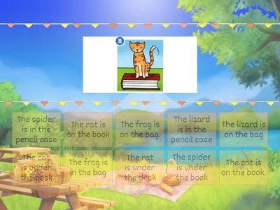 Prepositions on in under (sm1)