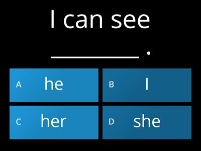 6A Object pronouns ex2