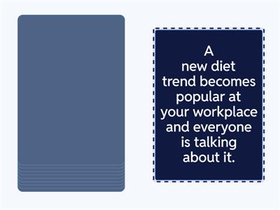 LEARNERS' CLUB - DIET TRENDS 