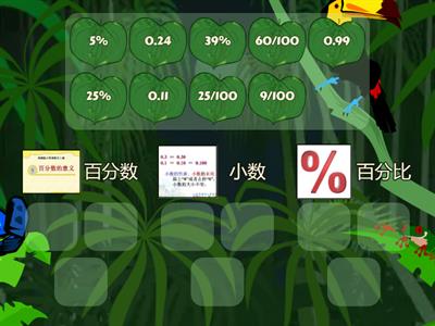 百分数、小数、百分比