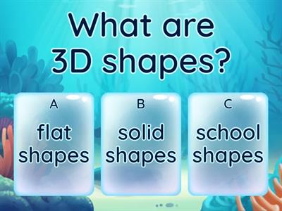 3D Shapes Quiz