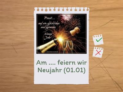 A1.2 Daten und Feiertage