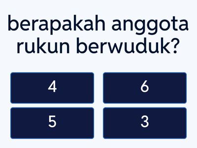 ibadah : TAHUN 5 UPKK