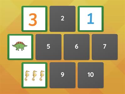 number recognition- odd numbers