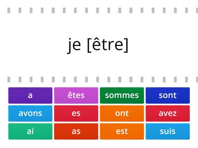 Être et avoir (présent indicatif)