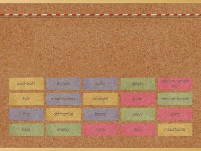 Gateway to the world B1+ unit 1 Appearance vocabulary