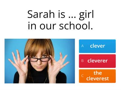 Spotlight 4  Степени сравнения прилагательных