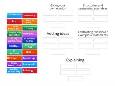 Miguel- B2 essay : Useful language