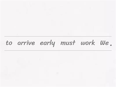 MODALS obligation, necessity, advice 