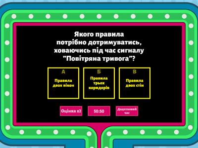 Правила безпеки для дітей під час війни