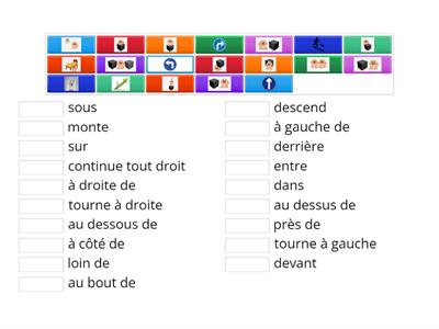 Prepositions de lieu