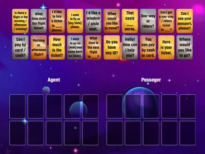 Who said that?- Airport vocabulary