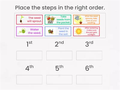 Steps for Planting