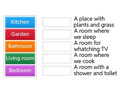 MATCH THE ROOM (MATCH-UP)