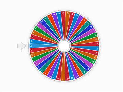 Alphabet Wheel