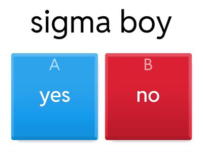 sigma test