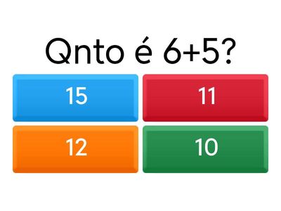 Matemática/adição simples 