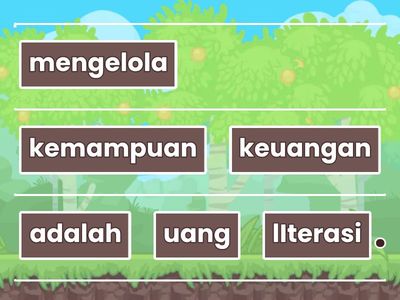 SUSUN KALIMAT LITERASI KEUANGAN