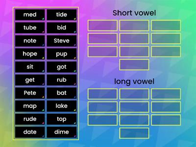 vowel sort