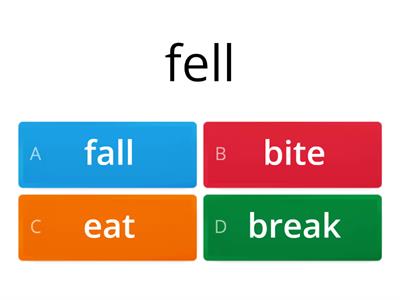 Irregular verbs (1)