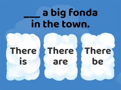 There is - There are cuestionario