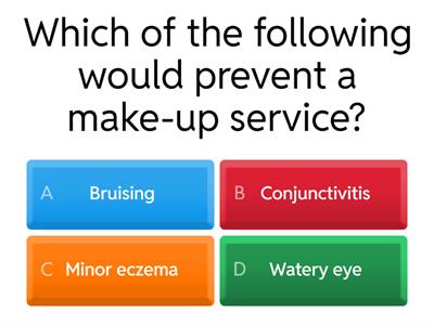 Makeup Quiz Level 2 