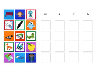OG Lesson 4: Initial Sound Picture Sort