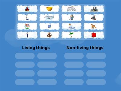 Living and non-living things