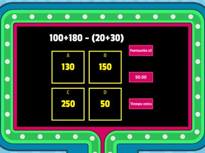 Operaciones combinadas