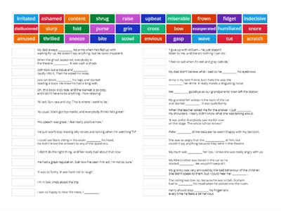 Solutions Upper Units 2-3 Vocab revision