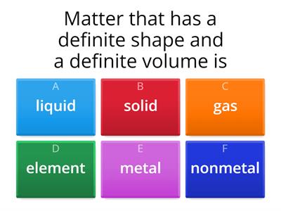 Chemistry: Matter and Change