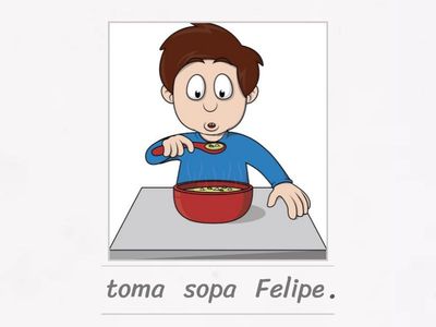 Organiza las oraciones.