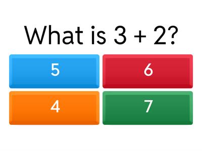 Addition Quiz: +3 Sums