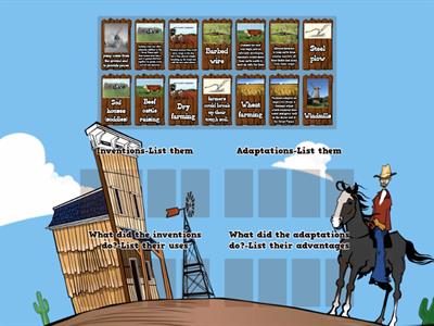 Westward Expansion Factors, Inventions, & Adaptations