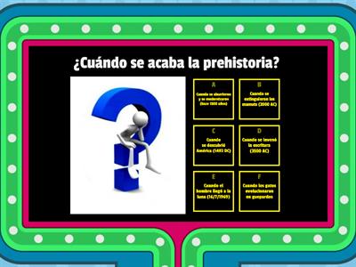 PREHISTORIA: Paleolítico y Neolítico 4º EP