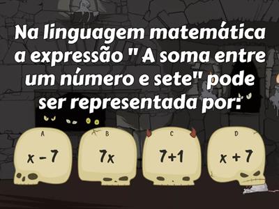 Quizz Expressões Algébricas