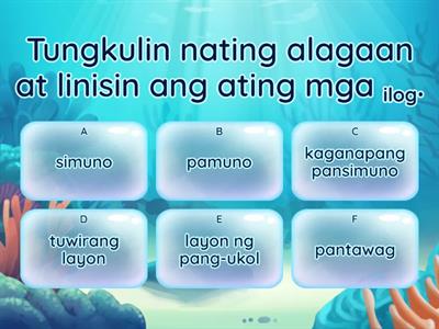 Gamit ng Pangngalan (Tukuyin ang gamit ng pangngalan ng  salitang binigyang-diin sa pangungusap)