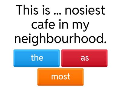 Degrees of Comparison