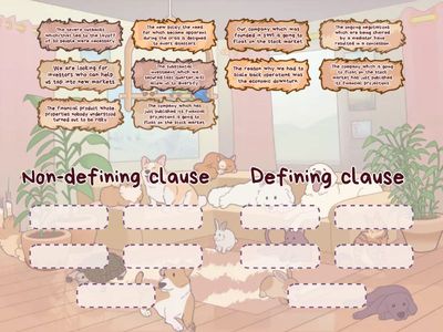 Comma. Relative clauses