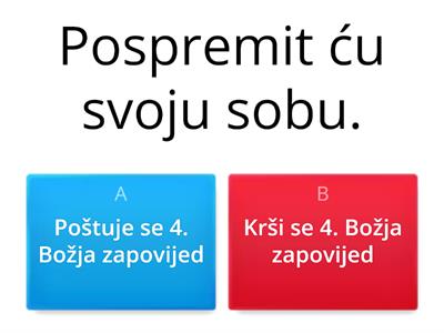 POŠTIVANJE ILI KRŠENJE 4. BOŽJE ZAPOVIJEDI 