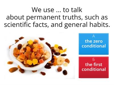  Zero & First Conditionals (rule)