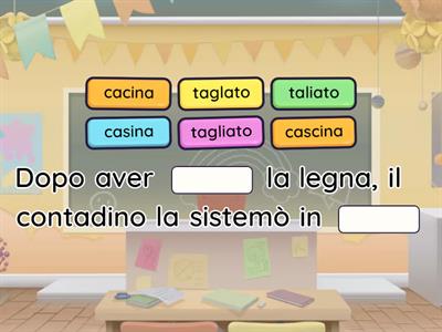 Difficoltà ortografiche - SC DOLCE