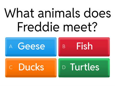 Freddie the Future Frog Quiz