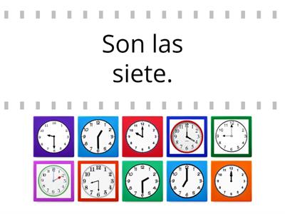 que hora es