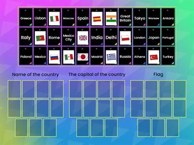 Geography (countries, flags, capitals)