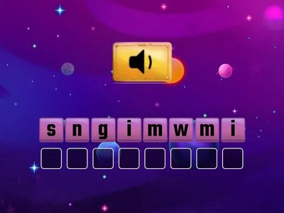 RG's individual spelling targets