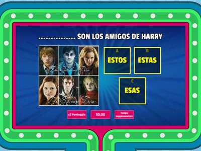 HARRY Y LOS DEMOSTRATIVOS